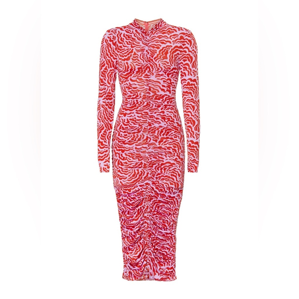 NEW W/ TAGS A.L.C. Ansel Ruched Midi Dress